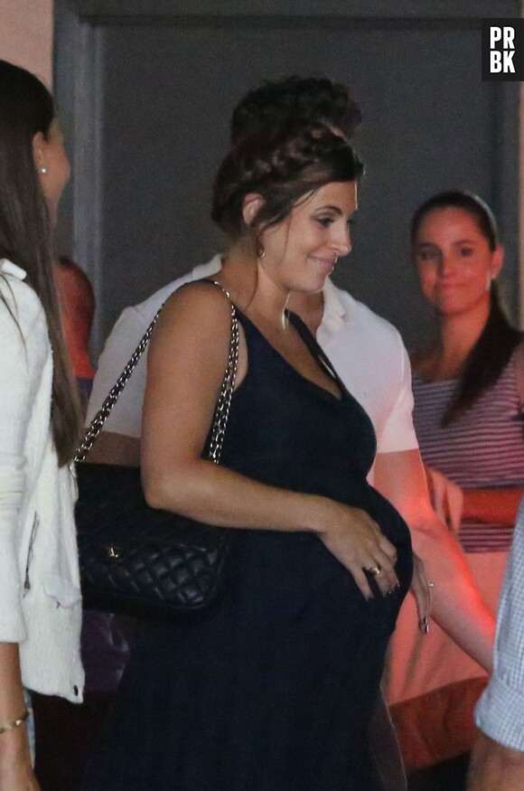 Jamie Lynn Sigler à sa baby shower, le 3 août 2013 à Los Angeles