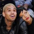Chris Brown et Rihanna à Los Angeles, le 25 décembre 2012
