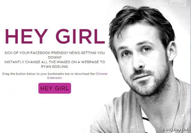 Ryan Gosling : l'extension Google Chrome Hey Girl permet de le voir sur tous les sites