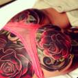 Cheryl Cole et son incroyable tatouage sur les fesses.