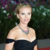 Scarlett Johansson pose à l'avant-première du film Under the Skin à la Mostra de Venise le 3 septembre 2013