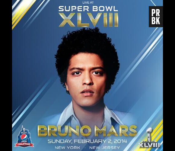Bruno Mars confirmé pour le Super Bowl 2014