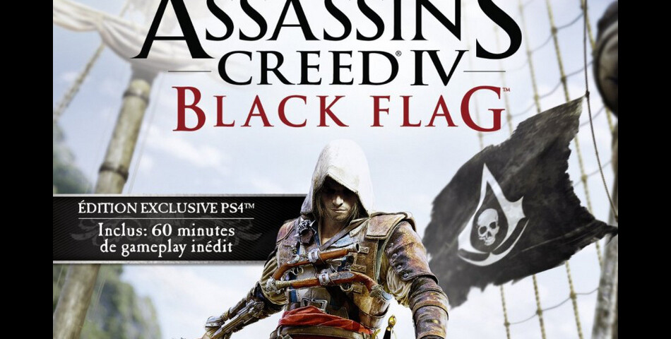 La jaquette d&#039;Assassin&#039;s Creed 4 : Black Flag