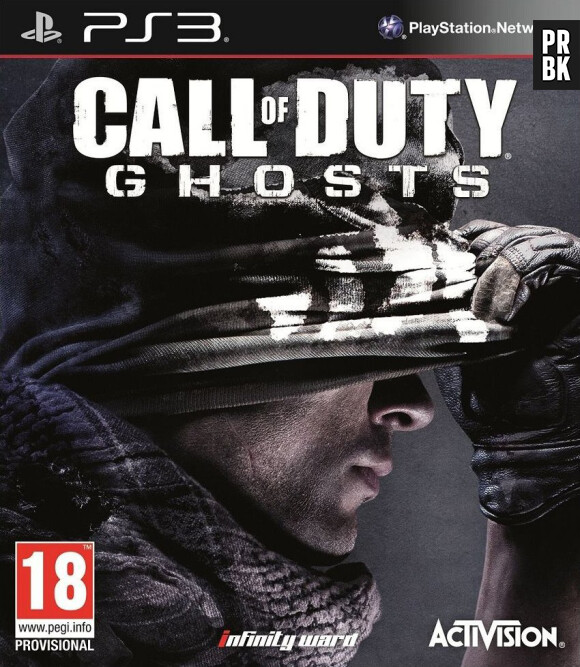 La jaquette de Call of Duty Ghosts