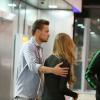 Liam Payne affectueux et protecteur avec Sophia Smith, mercredi 11 septembre 2013 à Nice