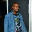 Kanye West au défilé Alexander Wang Printemps-Eté 2014 à la Fashion Week de New-York, le 7 septembre 2013