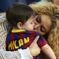 Shakira et Milan au Camp Nou pour encourager Gérard Piqué