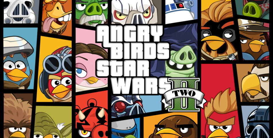 GTA 5 parodié par Angry Birds sur Twitter