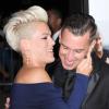 Pink et son mari Carey Hart, le 16 septembre 2013 à Los Angeles