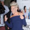 Pink : rock sur le tapis rouge de Thanks For Sharing, le 16 septembre 2013 à Los Angeles