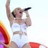 Miley Cyrus à l'iHeart Radio Music Festival samedi 21 septembre