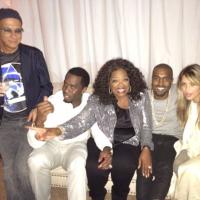 Kim Kardashian, Kanye West, P. Diddy et Oprah : petite soirée entre millionnaires