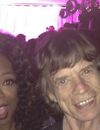 Kim Kardashian, Kanye West, Oprah Winfrey, P. Diddy ou encore Mick Jagger : petite soirée entre amis à Los Angeles le 21 septembre 2013