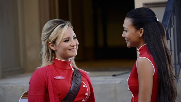Demi Lovato : premières photos officielles dans Glee