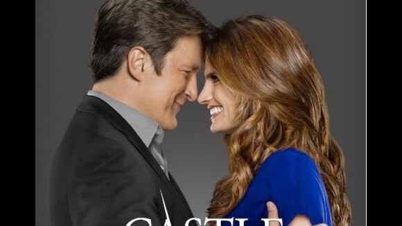 Castle saison 6 : un poster collé-serré pour Rick et Kate
