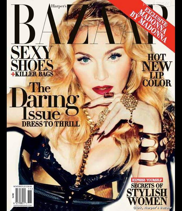 Madonna dévoile avoir été violée dans le numéro de novembre 2013 sur Harper's Bazaar