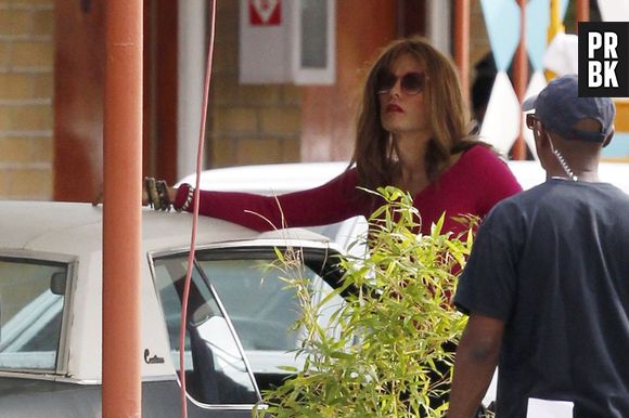 Jared Leto sur le tournage de Dallas Buyers Club en décembre 2012