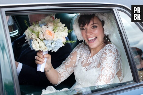 Lily Allen : le jour de son mariage, le 11 juin 2011
