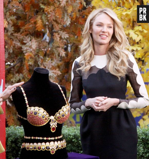 Candica Swanepoel : l'ange Victoria's Secret avec son Royal Fantasy Bra, un soutien-gorge en diamants et rubis à 10 millions de dollars