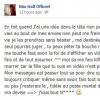 Niia Hall : son gros coup de gueule sur Facebook