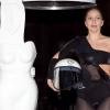 Lady Gaga : la diva extravagante fête la sortie de son album "ARTPOP" à New-York, le 10 novembre 2013