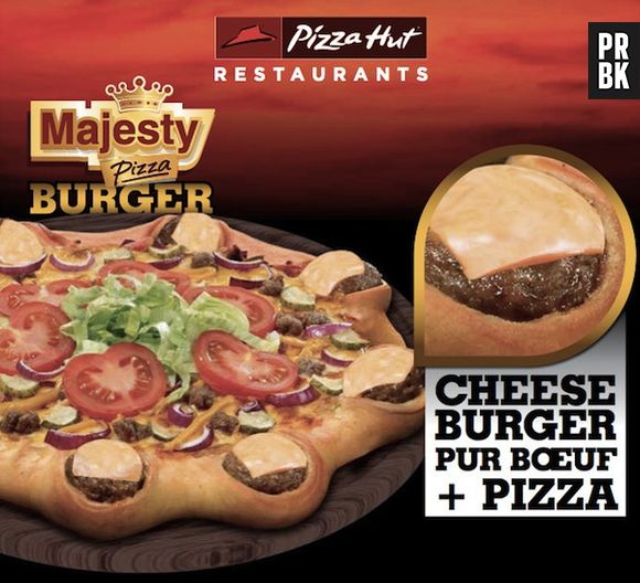 La Majesty Pizza Burger : la nouvelle création culinaire de Pizza Hut