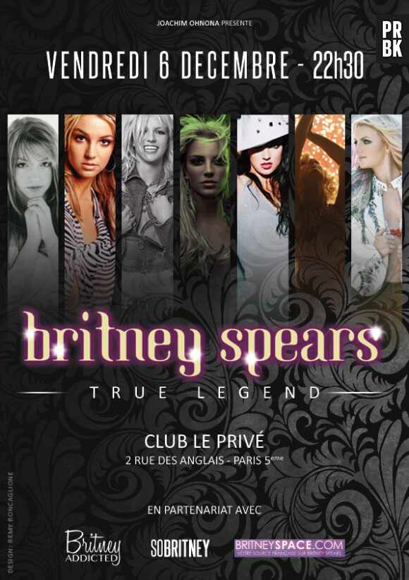 Britney Spears : soirée de lancement de son nouvel album "Britney Jean" le 6 décembre 2013 au Privé à Paris