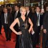 Jennifer Lawrence sexy pour Hunger Games 2, le 15 novembre 2013 à Paris