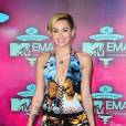 Miley Cyrus sur le tapis rouge des MTV EMA 2013 à Amsterdam, le 10 novembre 2013