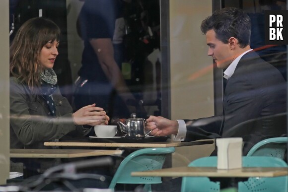 Fifty Shades Of Grey : Dakota Johnson et Jamie Dornan sur le tournage