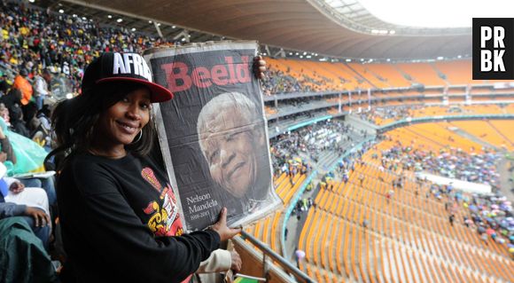 Nelson Mandela : cérémonie d'hommage, le 10 décembre 2013 à Soweto