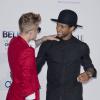 Justin Bieber et Usher pour l'avant-première du film Believe à Los Angeles, le 18 décembre 2013