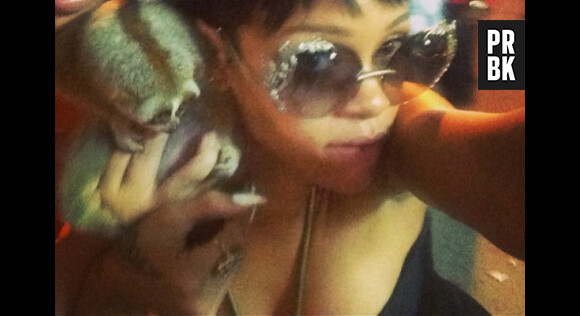 Rihanna, parmi les 11 meilleurs selfies des stars en 2013 sur Instagram