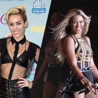 Miley Cyrus VS Beyoncé : le premier (faux) clash de 2014