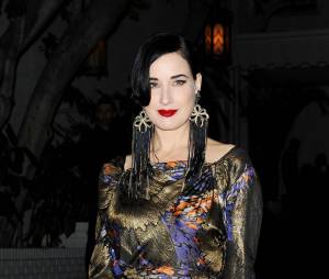 Dita Von Teese au Chateau Marmont, le 9 janvier 2014 à Los Angeles