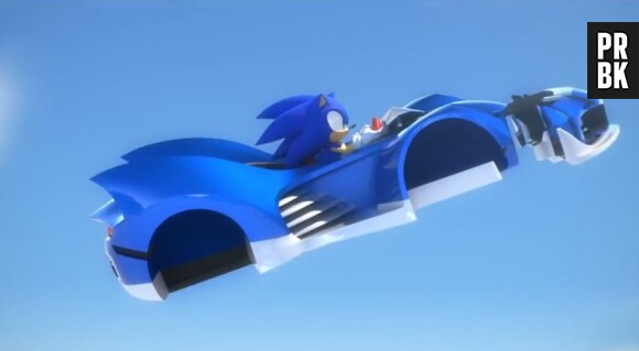 Test de Sonic & All-Stars Racing Transformed sur iOS et Android : Sonic sort son véhicule du garage