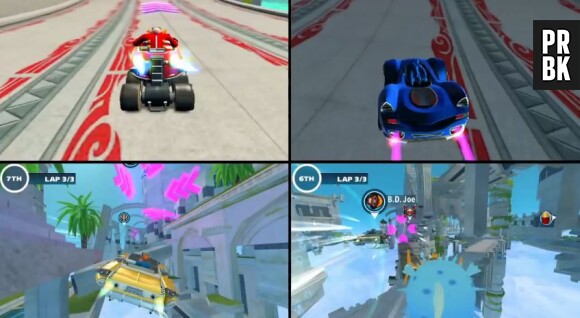 Test de Sonic & All-Stars Racing Transformed sur iOS et Android : le multijoueur jusqu'à 4 est de la partie