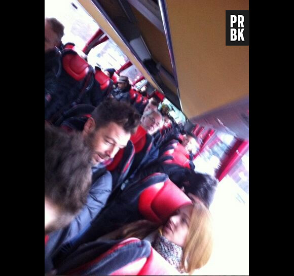 Christophe Maé pour les Enfoirés 2014 à Strasbourg