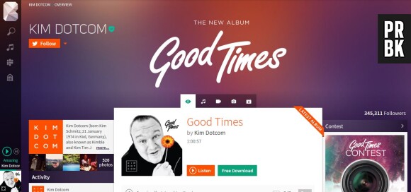 Baboom : Kim Dotcom dévoile son nouveau service de streaming musical