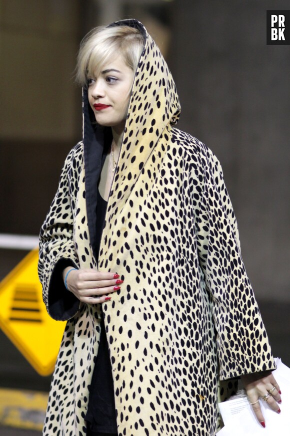 Rita Ora dans Fifty Shades of Grey, arrivée à Vancouver pour le tournage le 15 janvier 2014