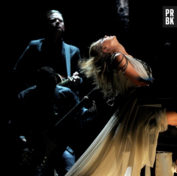 Taylor Swift a interprété l'un de ses tubes aux Grammy Awards 2014, le 26 janvier 2014