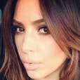 Kim Kardashian redevient brune, le 1er février 2014 sur Instagram