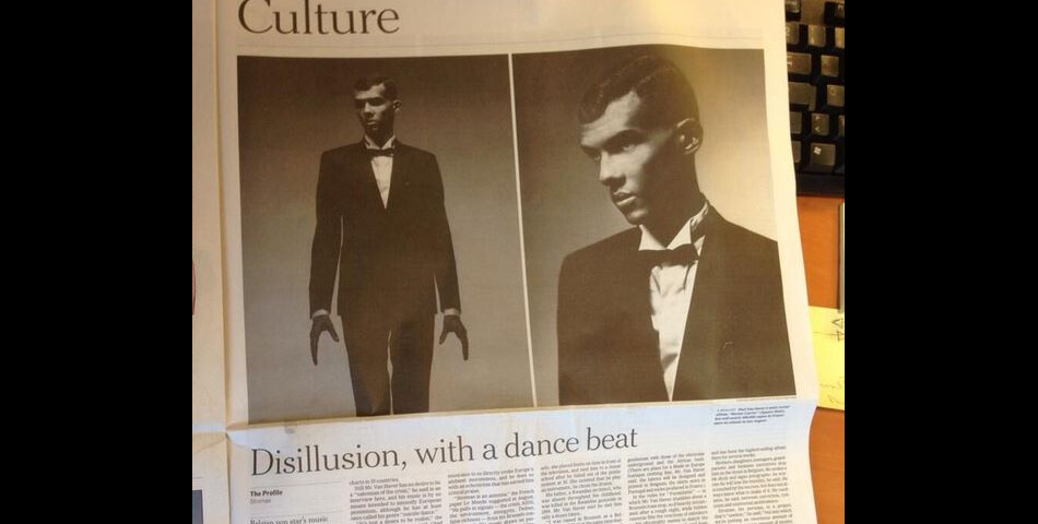 Stromae : son portrait dans le New York Times, le 14 octobre 2013