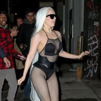 Lady Gaga à moitié nue à New-York : de retour dans le game de l&#039;exhib