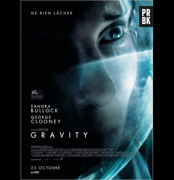 Gravity est en lice aux Oscars 2014