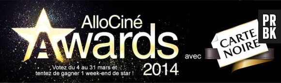 Allociné Awards 2014 : c'est parti pour les votes !