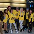 Les Marseillais à Rio : les candidats à l'aéroport Charle-de-Gaulle, le 6 mars 2014