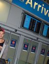 Les Marseillais à Rio : Romain prend la pose à l'aéroport Charles-de-Gaulle, le 6 mars 2014