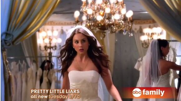 Pretty Little Liars saison 4, épisode 23 : robes de mariée et retours mystérieux