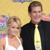 Kids Choice Awards 2014 : David Hasselhoff avec une cravate Bob l'éponge le 29 mars 2014